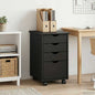 Gabinete rodante con rueda 34 x 39 x 56 cm Pino macizo