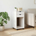 Gabinete rodante 34 x 39 x 65,5 cm Pino macizo