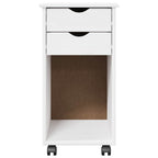 Gabinete rodante 34 x 39 x 65,5 cm Pino macizo