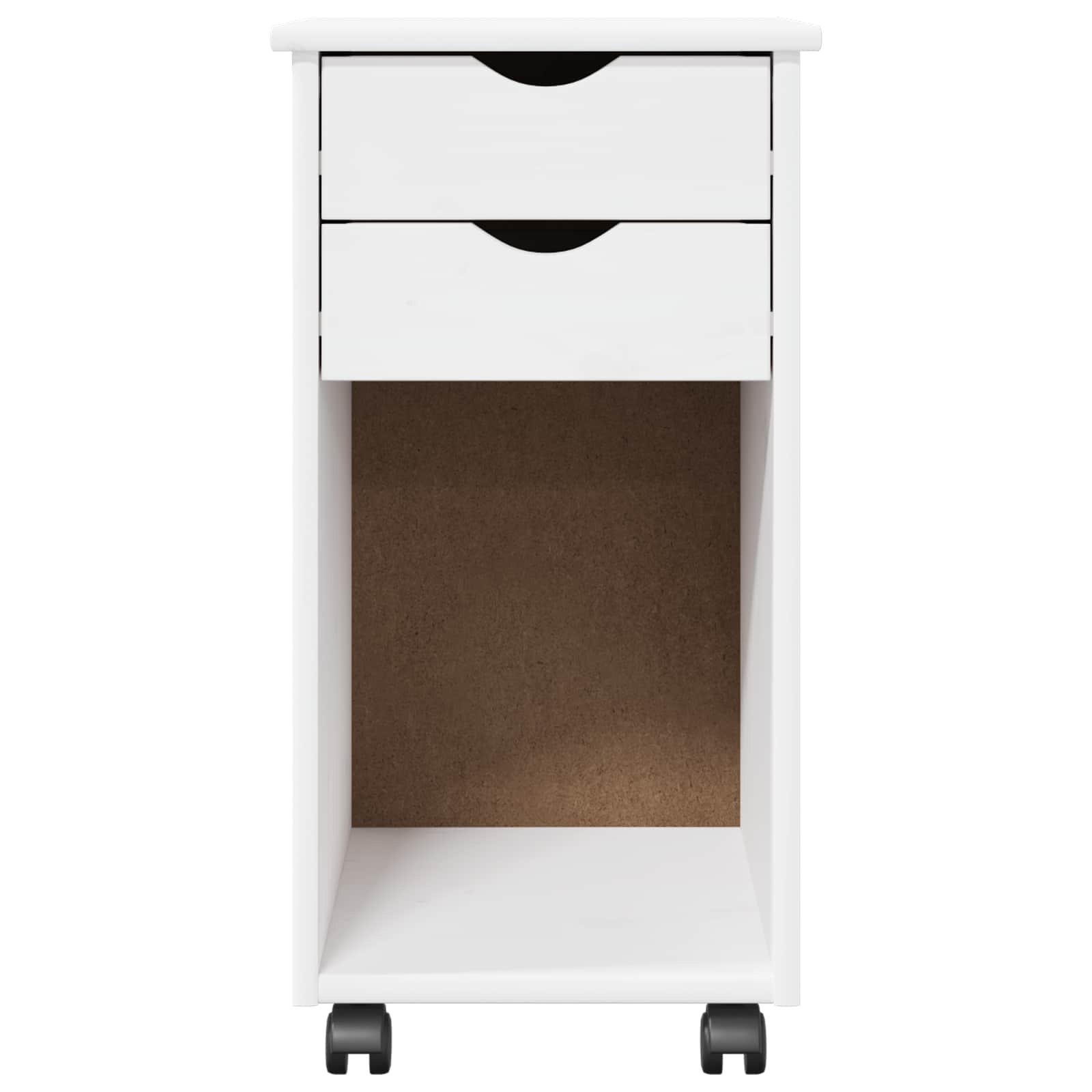 Gabinete rodante 34 x 39 x 65,5 cm Pino macizo