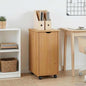 Gabinete rodante 34 x 39 x 65,5 cm Madera de Pino Macizo