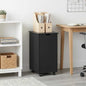 Gabinete rodante 34 x 39 x 65,5 cm Madera de Pino Macizo