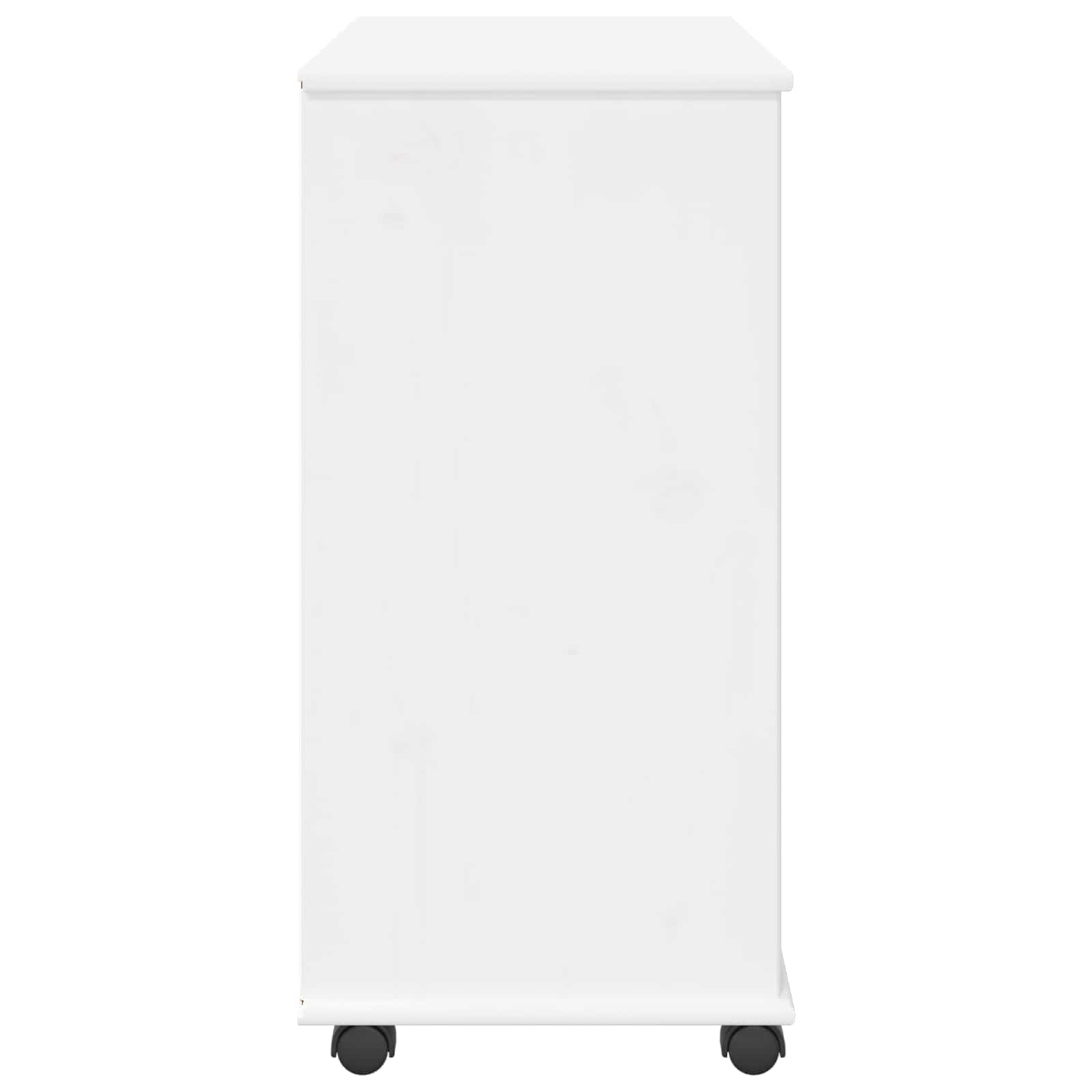 Gabinete rodante 63,5 x 39 x 79 cm Madera de Pino Macizo