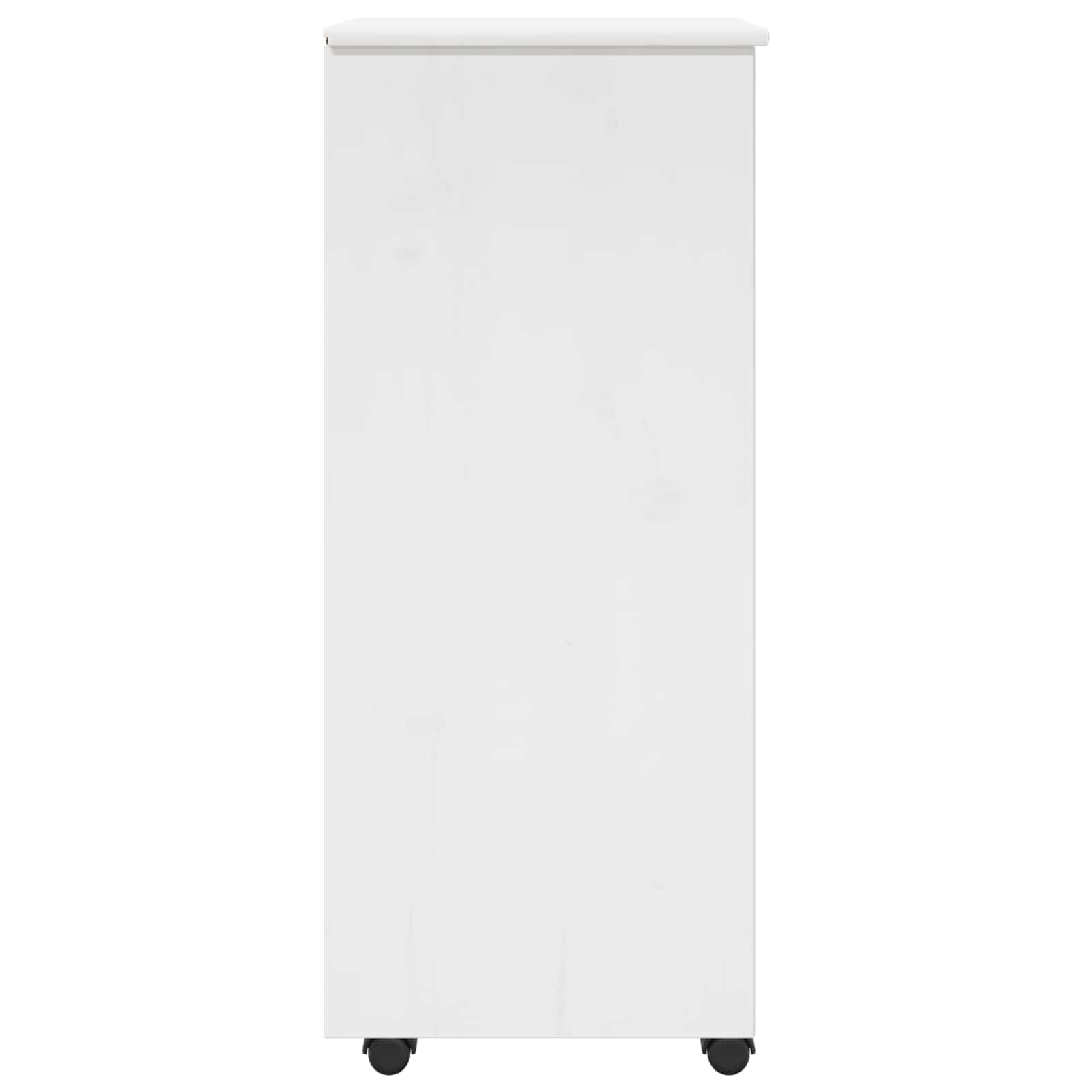 Gabinete rodante 34 x 39 x 93,5 cm Madera de Pino Macizo