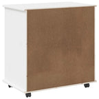 Gabinete rodante 63,5 x 39 x 65,5 cm Madera de Pino Macizo