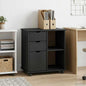 Gabinete rodante 63,5 x 39 x 65,5 cm Madera de Pino Macizo