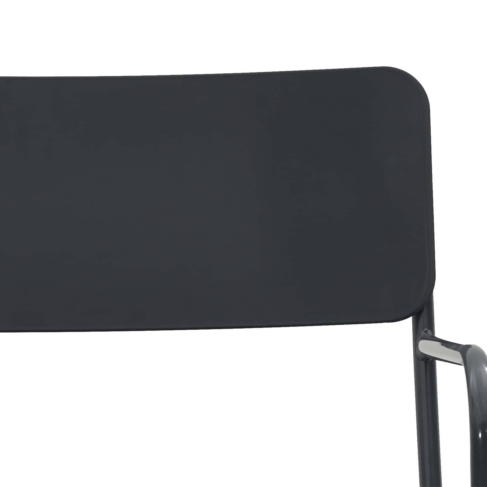 Sillas de jardín 2 pcs Antracita 51 x 55 x 81 cm Acero