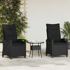 Silla de Jardín 2 pcs Beige y Crema 56 x 60 x 112 cm