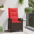 Silla de jardín reclinable 56 x 60 x 112 cm acero