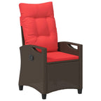 Silla de jardín reclinable 56 x 60 x 112 cm acero