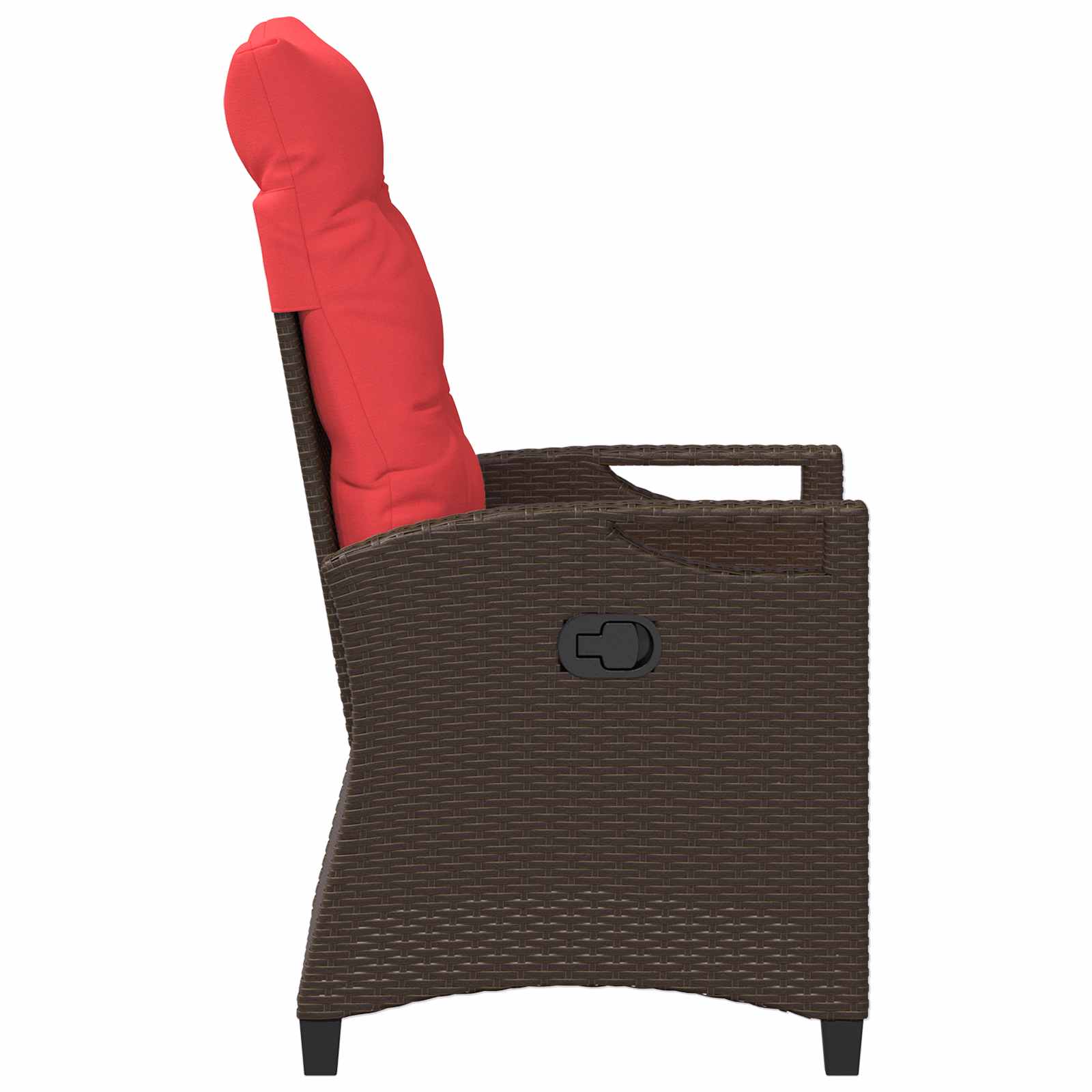 Silla de jardín reclinable 56 x 60 x 112 cm acero