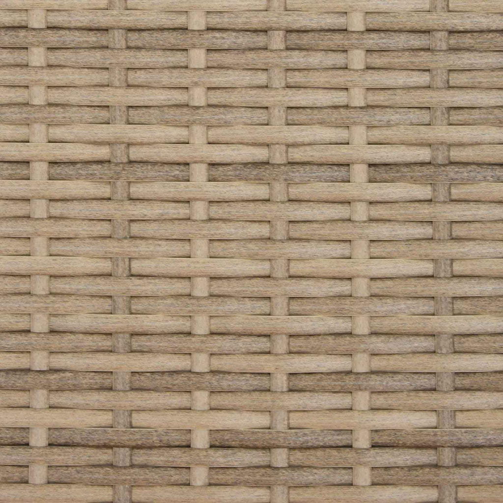 Banco de jardín Beige y Gris Claro 105 x 60 x 112 cm
