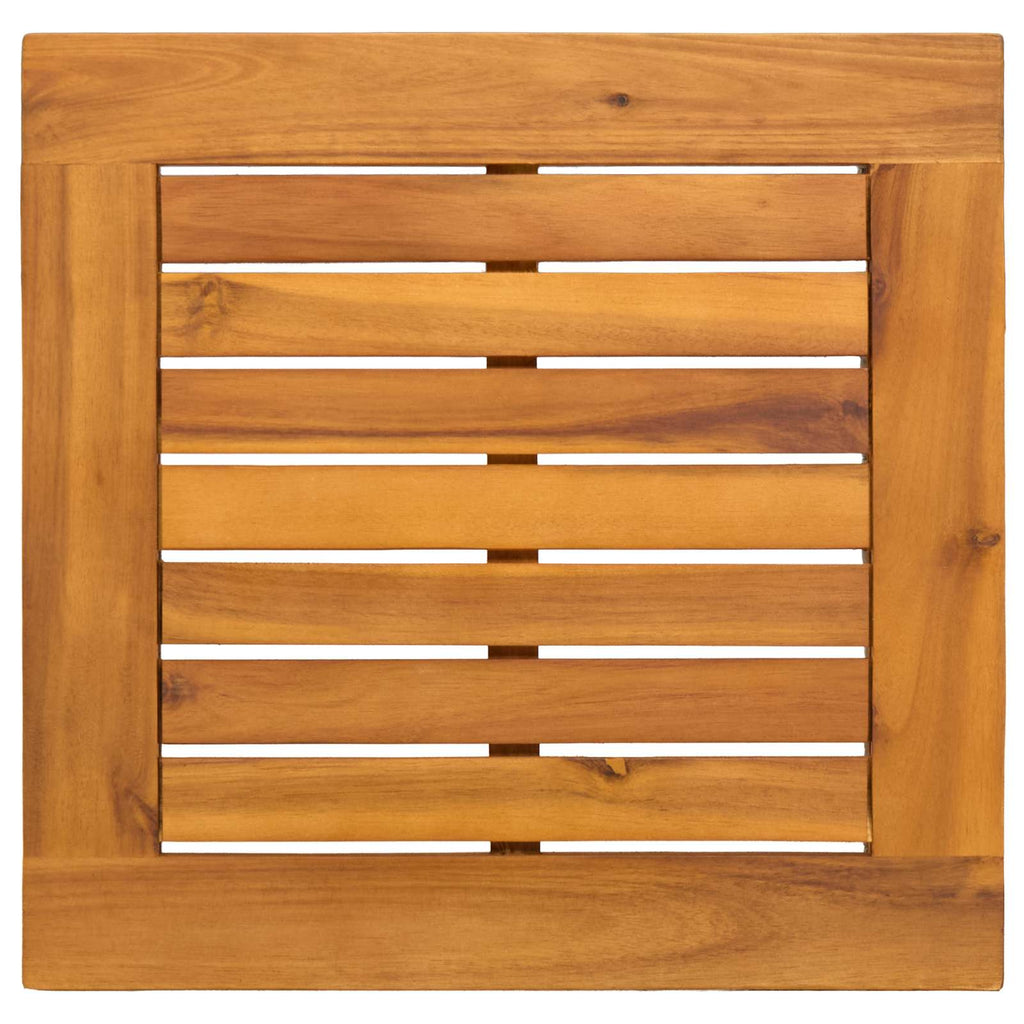 Juego de muebles de exterior 3 pcs Natural y Crema