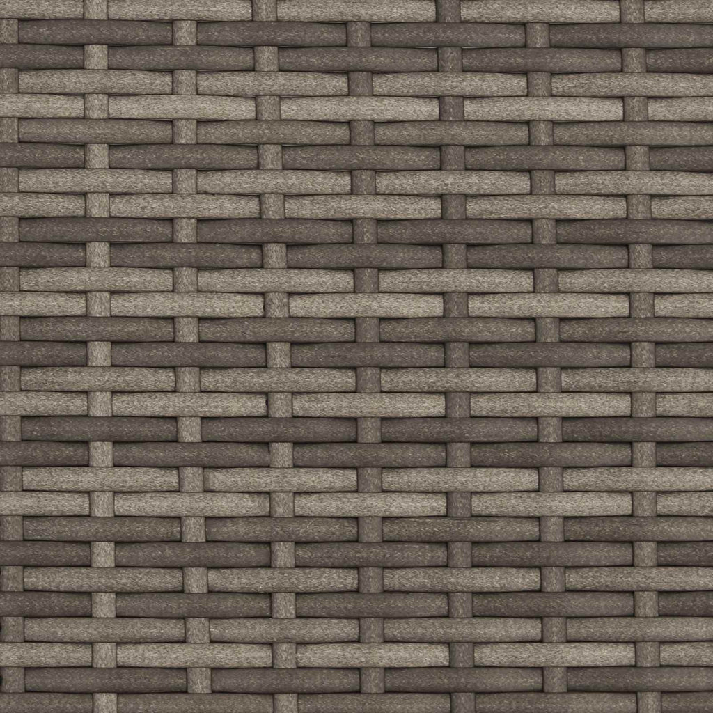 Conjunto de móveis de exterior 11 peças cinzento e azul-marinho
