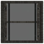 Juego de muebles de exterior con cojín 3 pcs Gris