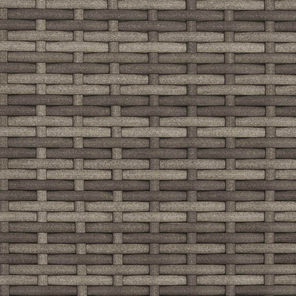 mesa de cena con almacenamiento Gris y Acacia 70 x 70 x 73 cm