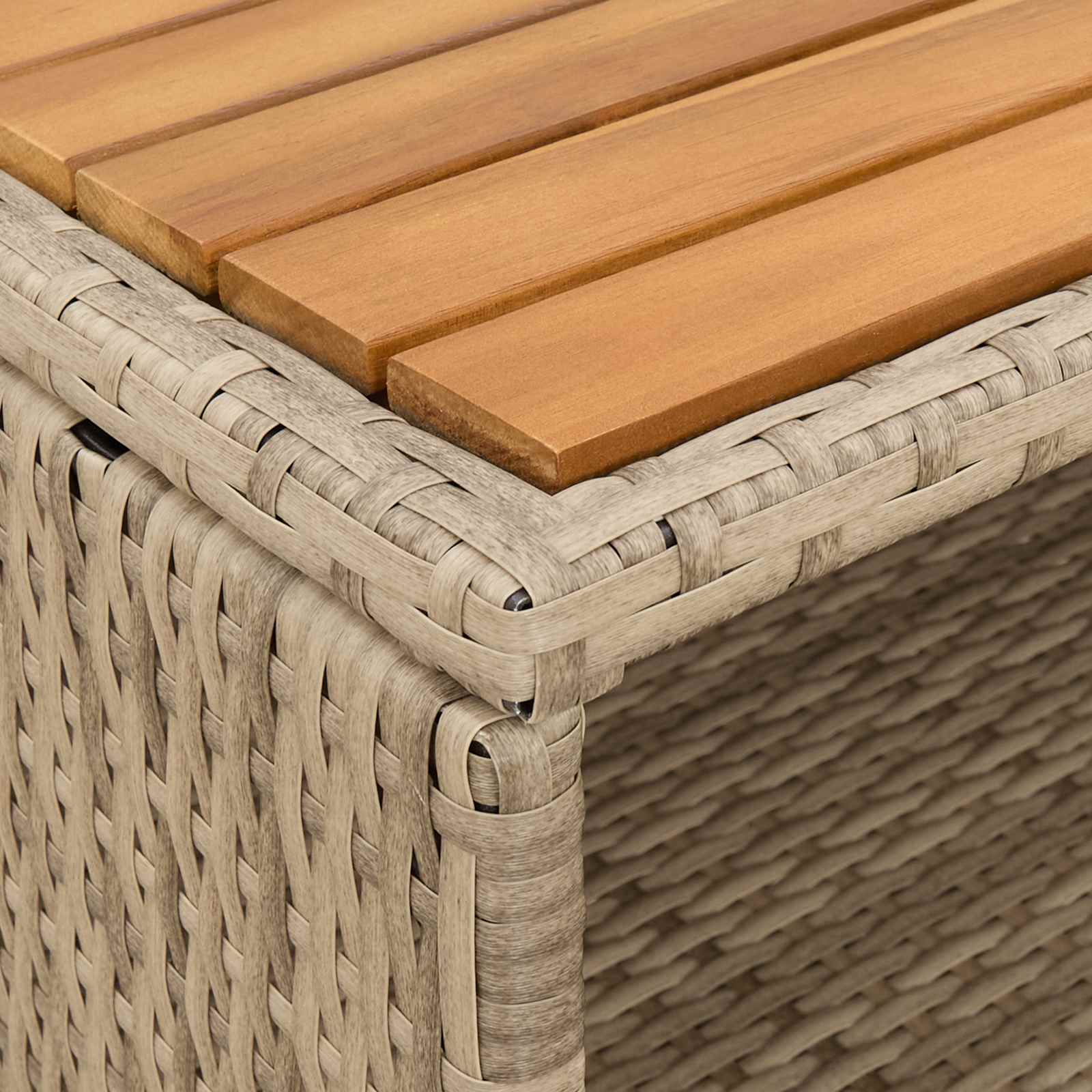 Armario Beige 70 x 50 x 87 cm Poliéster y Ratten Roly