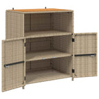 Armario Beige 70 x 50 x 87 cm Poliéster y Ratten Roly