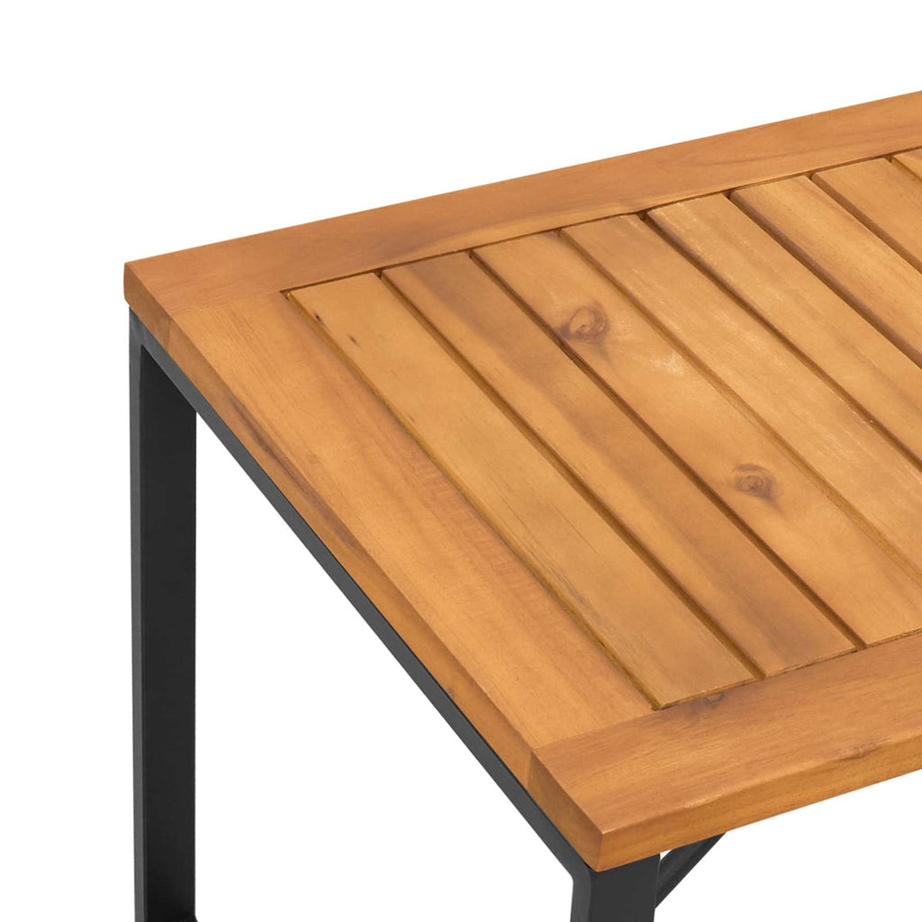 Juego de muebles de exterior con cojín 3 pcs Azul Marino