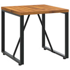 Juego de muebles de exterior con cojín 3 pcs Azul Marino