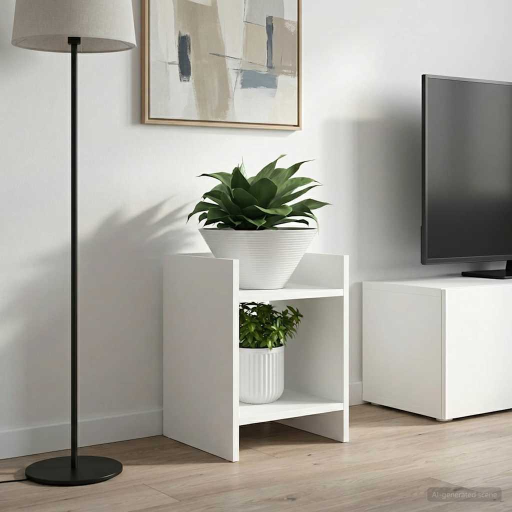 Soporte de plantas 2 pcs 30 x 30 x 100 cm Madera de ingeniería