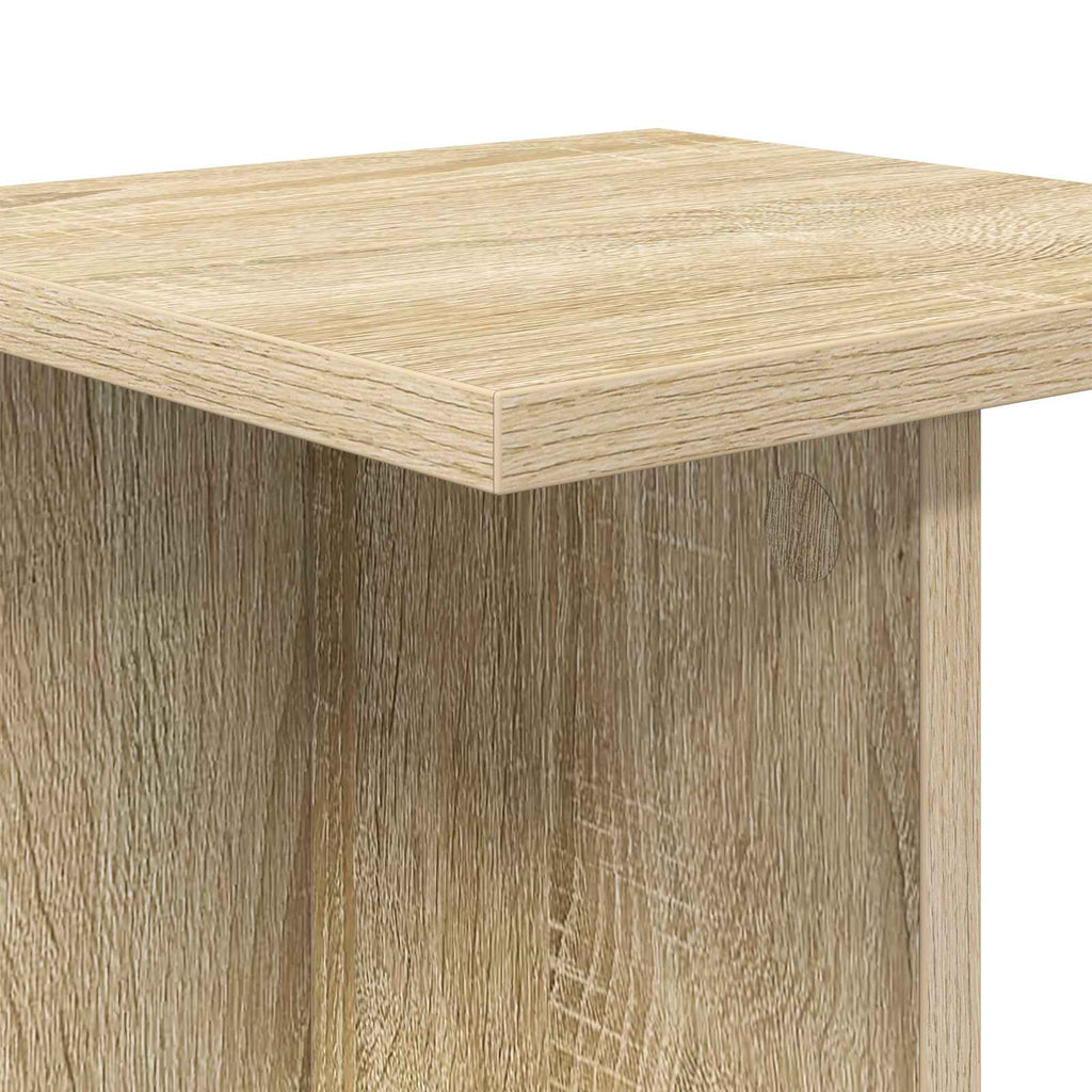 Soporte de plantas Roble Sonoma 25 x 25,5 x 100,5 cm