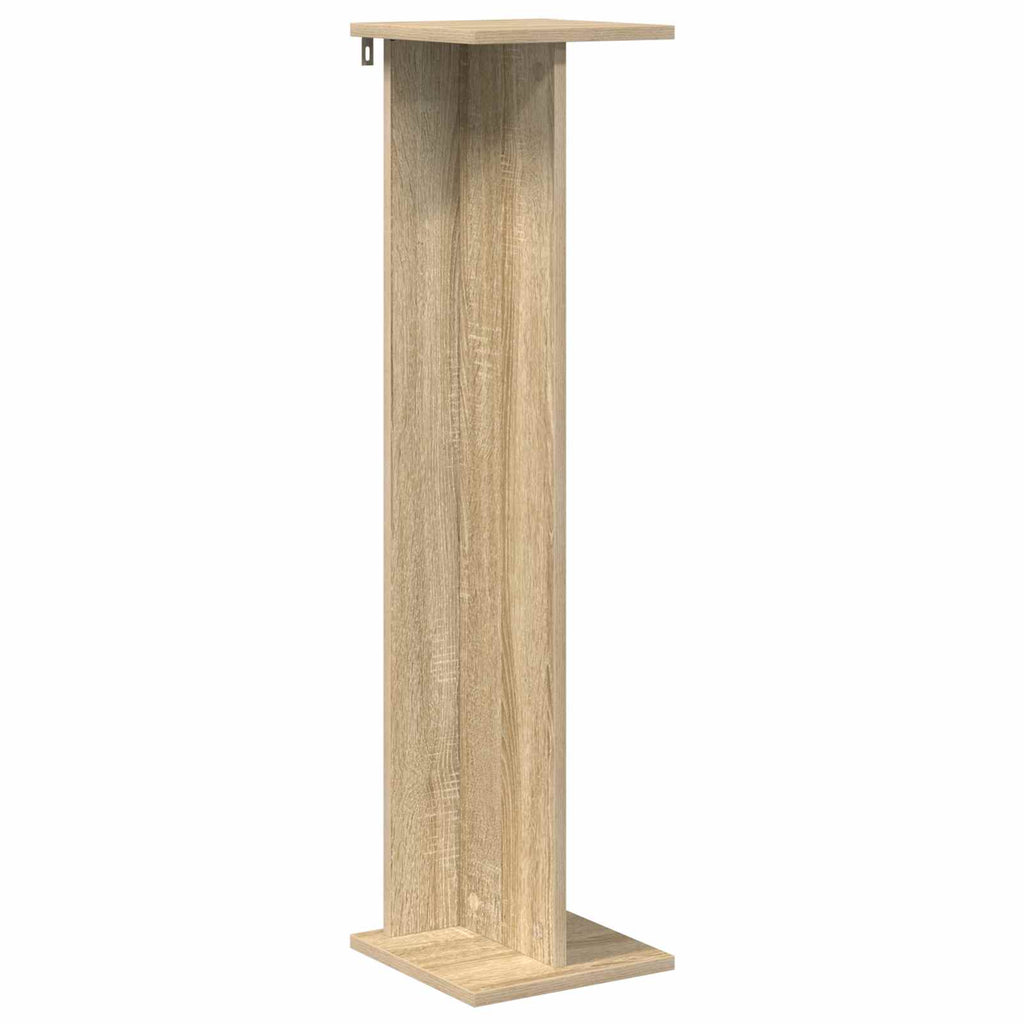 Soporte de plantas Roble Sonoma 25 x 25,5 x 100,5 cm