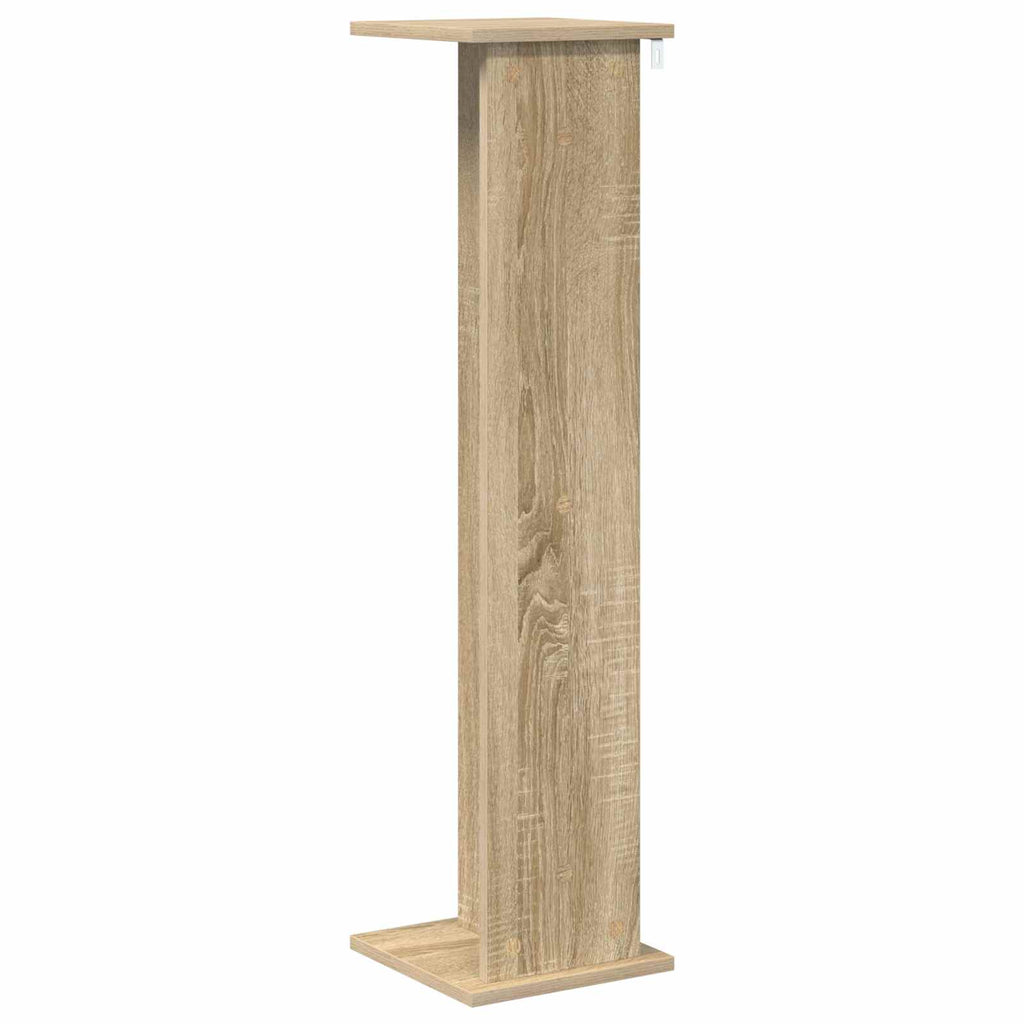 Soporte de plantas Roble Sonoma 25 x 25,5 x 100,5 cm