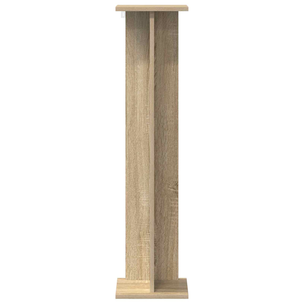 Soporte de plantas Roble Sonoma 25 x 25,5 x 100,5 cm