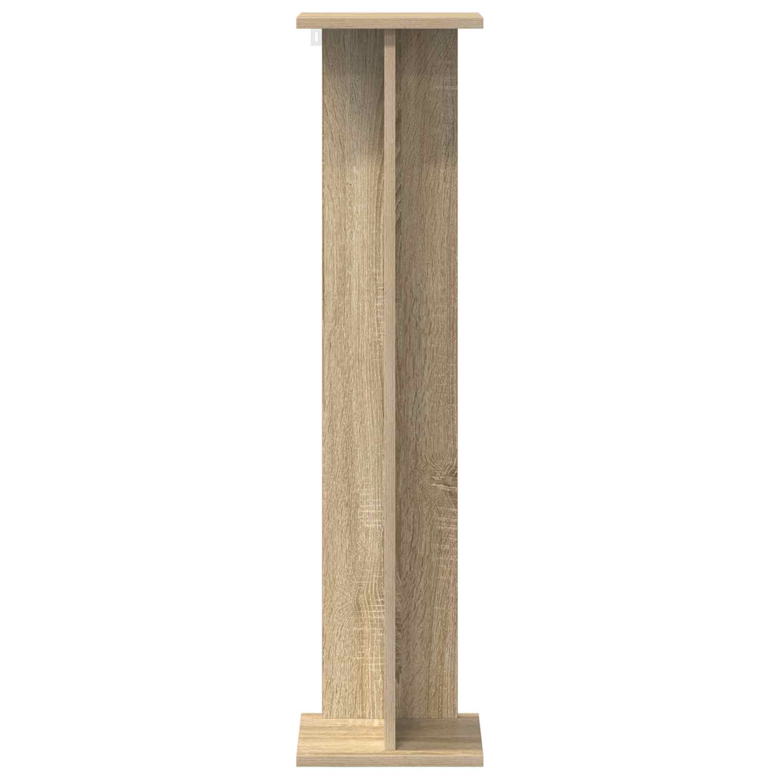 Soporte de plantas Roble Sonoma 25 x 25,5 x 100,5 cm