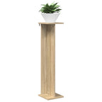 Soporte de plantas Roble Sonoma 25 x 25,5 x 100,5 cm