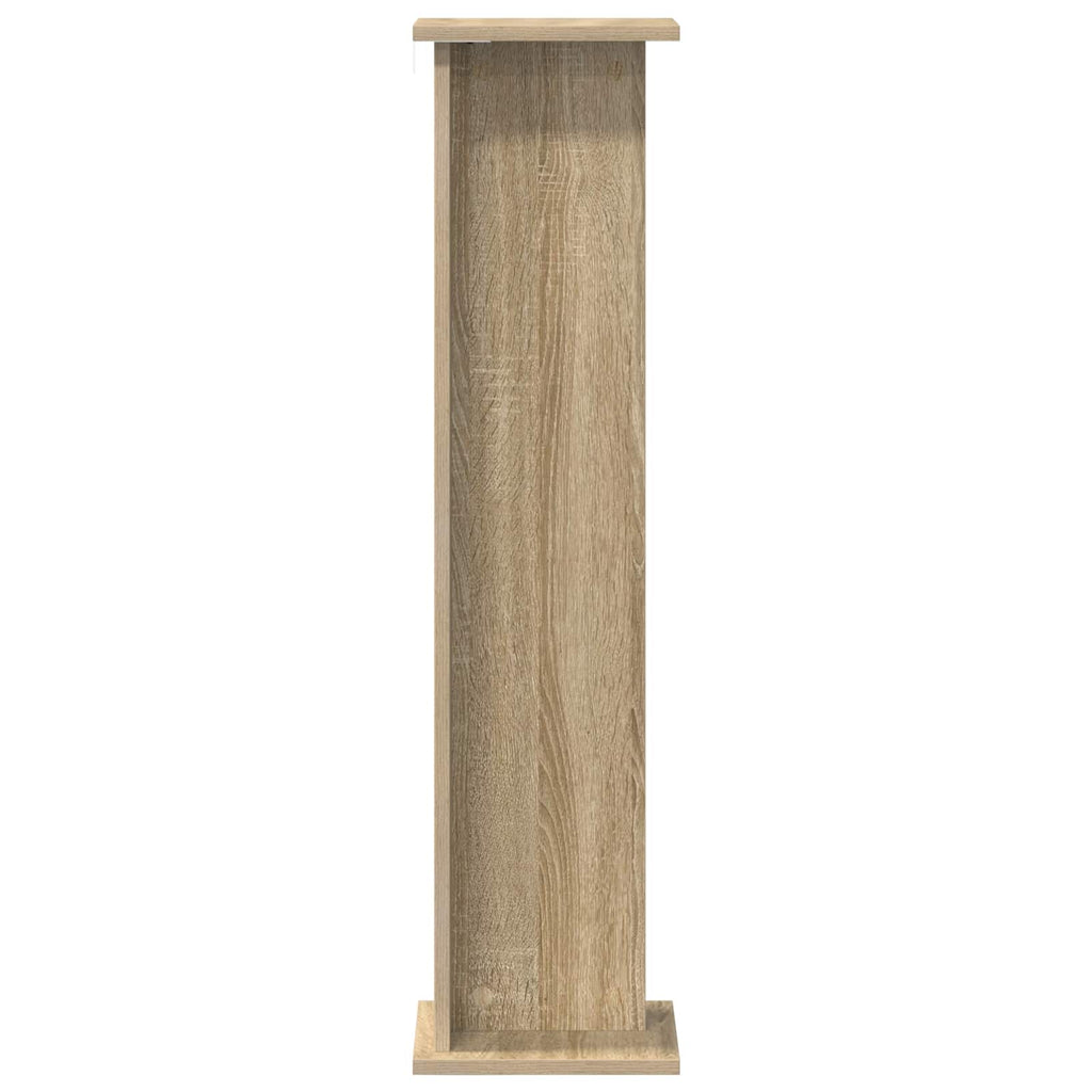 Soporte de plantas Roble Sonoma 25 x 25,5 x 100,5 cm
