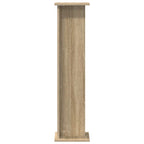Soporte de plantas Roble Sonoma 25 x 25,5 x 100,5 cm