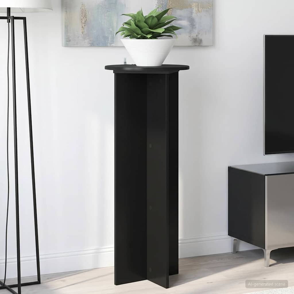 Soporte de plantas 2 pcs Brillante 29,5 x 29,5 x 60 cm