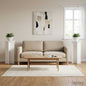 Plant Stand 2 pcs Glossy 29.5 x 29.5 x 60 cm