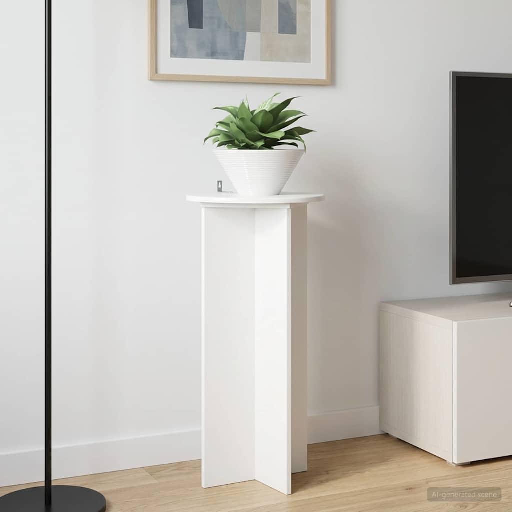 Soporte de plantas 2 pcs Brillante 29,5 x 29,5 x 60 cm