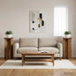 Plant Stand 2 pcs Glossy 29.5 x 29.5 x 60 cm