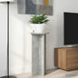 Plant Stand 2 pcs Glossy 29.5 x 29.5 x 60 cm