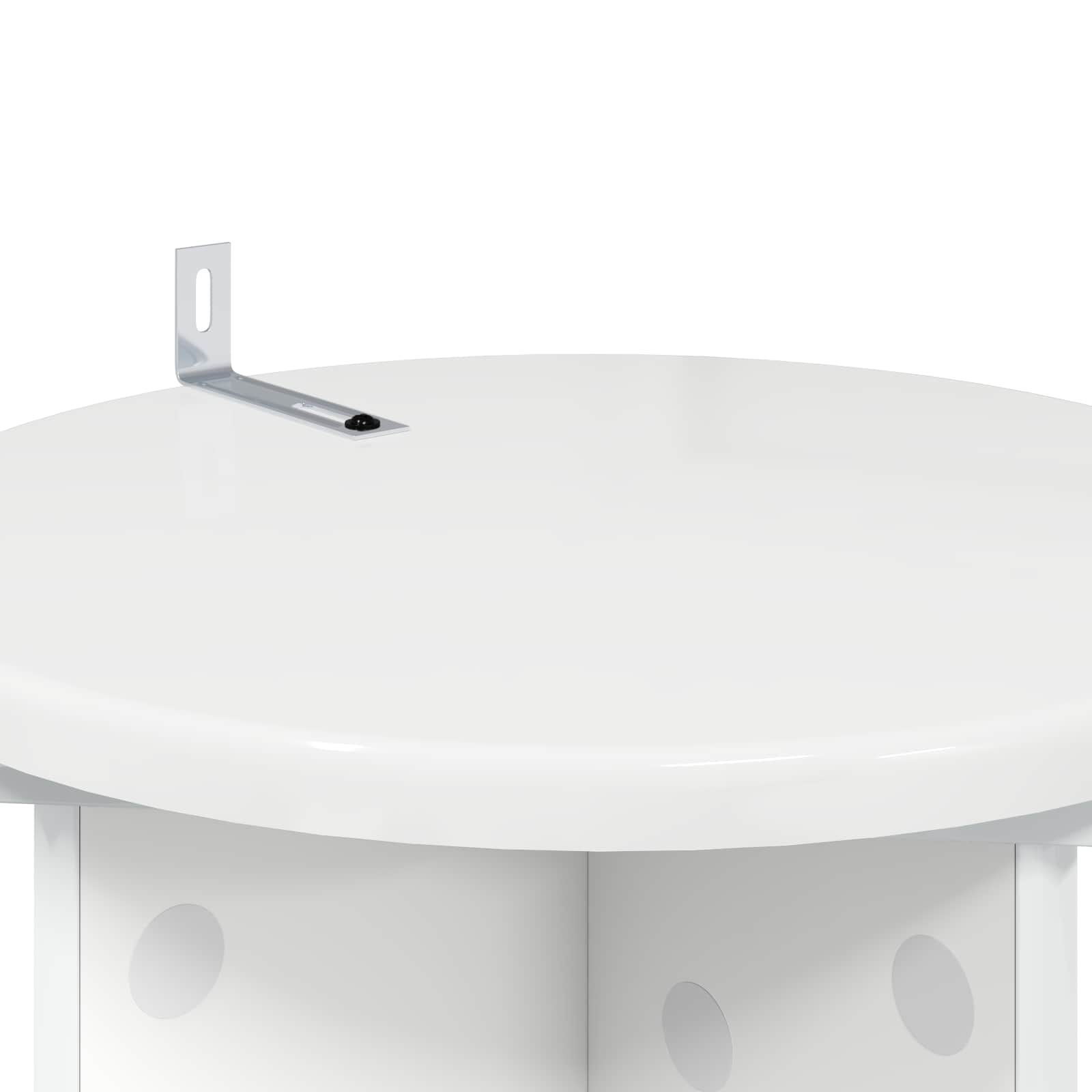 Soporte de plantas 2 pcs Brillante 29,5 x 29,5 x 60 cm