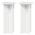 Soporte de plantas 2 pcs Brillante 29,5 x 29,5 x 60 cm