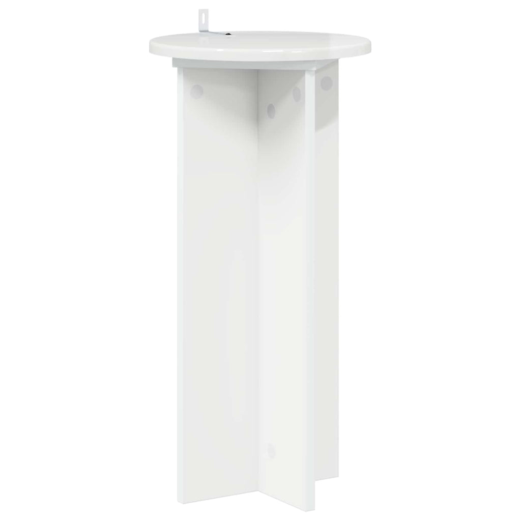 Soporte de plantas 2 pcs Brillante 29,5 x 29,5 x 60 cm