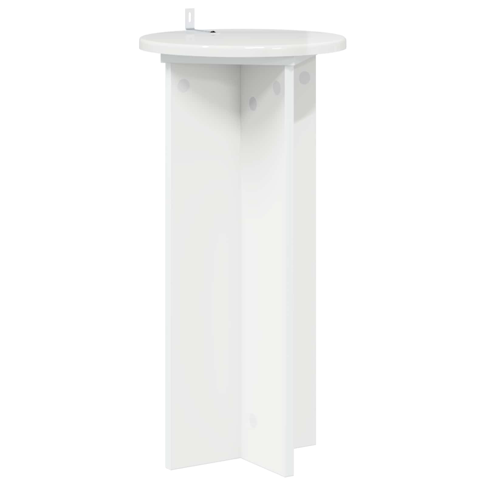 Soporte de plantas 2 pcs Brillante 29,5 x 29,5 x 60 cm