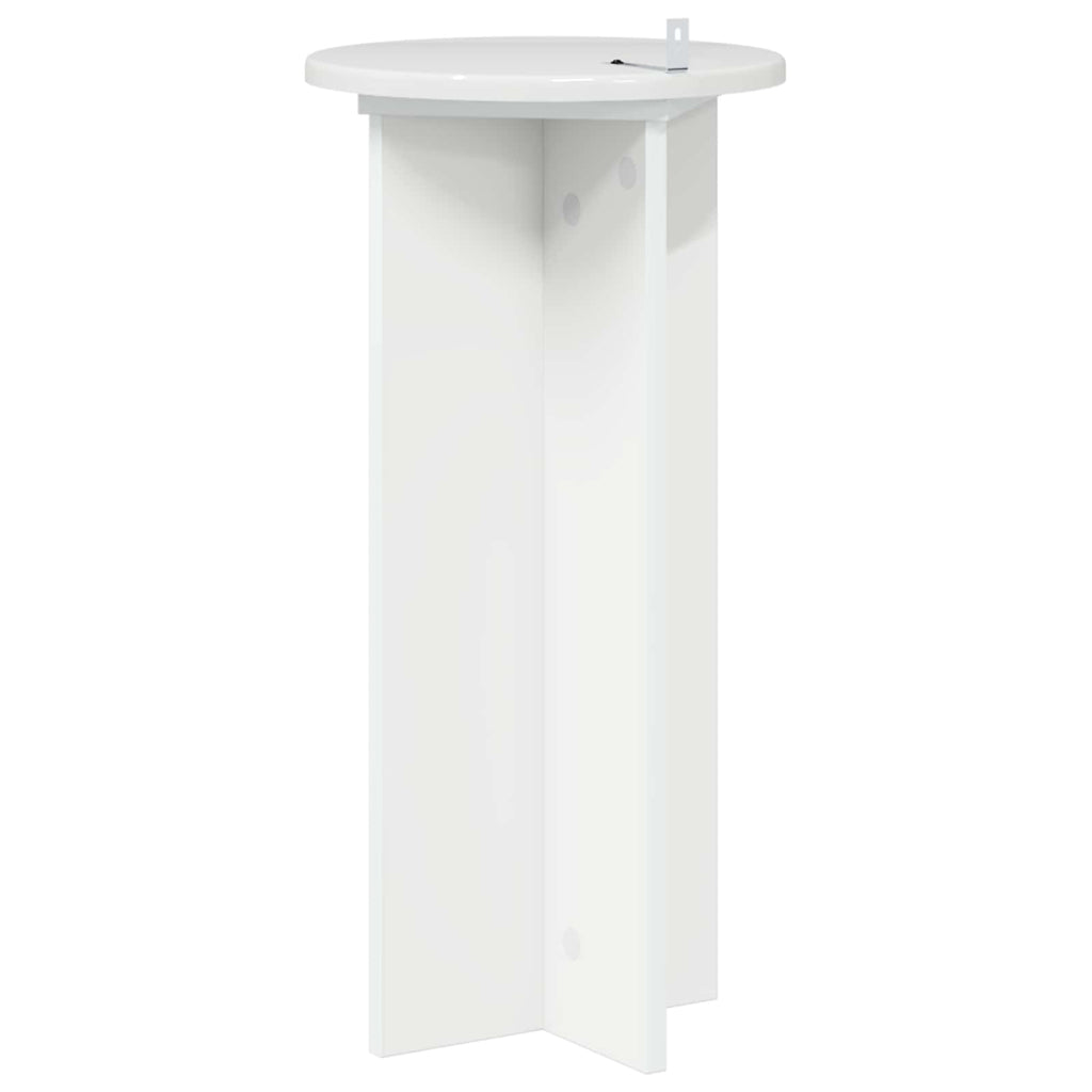 Soporte de plantas 2 pcs Brillante 29,5 x 29,5 x 60 cm