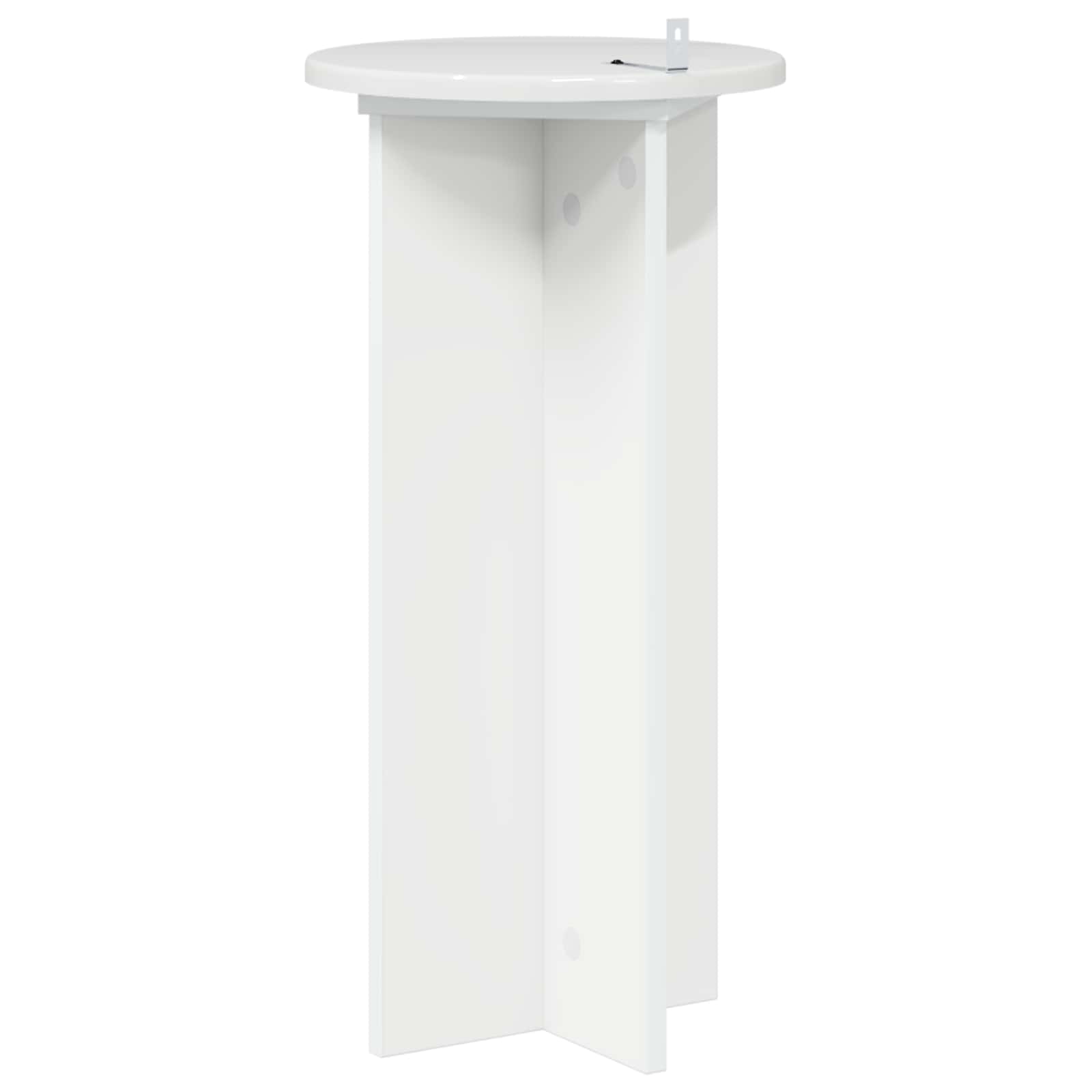 Soporte de plantas 2 pcs Brillante 29,5 x 29,5 x 60 cm