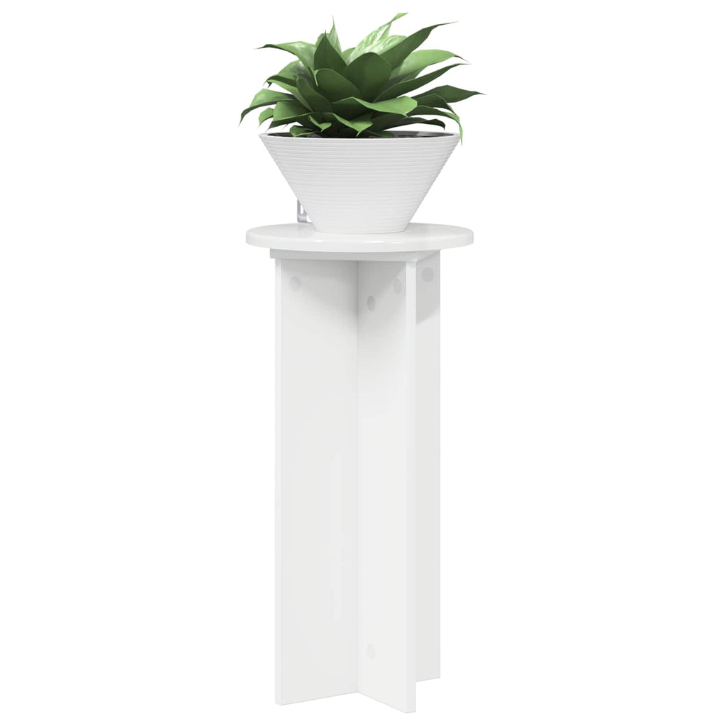 Soporte de plantas 2 pcs Brillante 29,5 x 29,5 x 60 cm