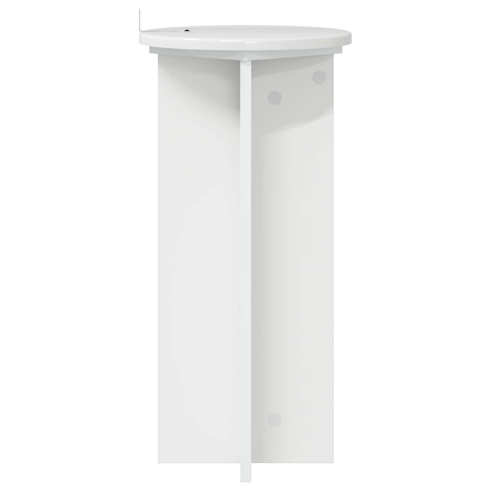 Soporte de plantas 2 pcs Brillante 29,5 x 29,5 x 60 cm