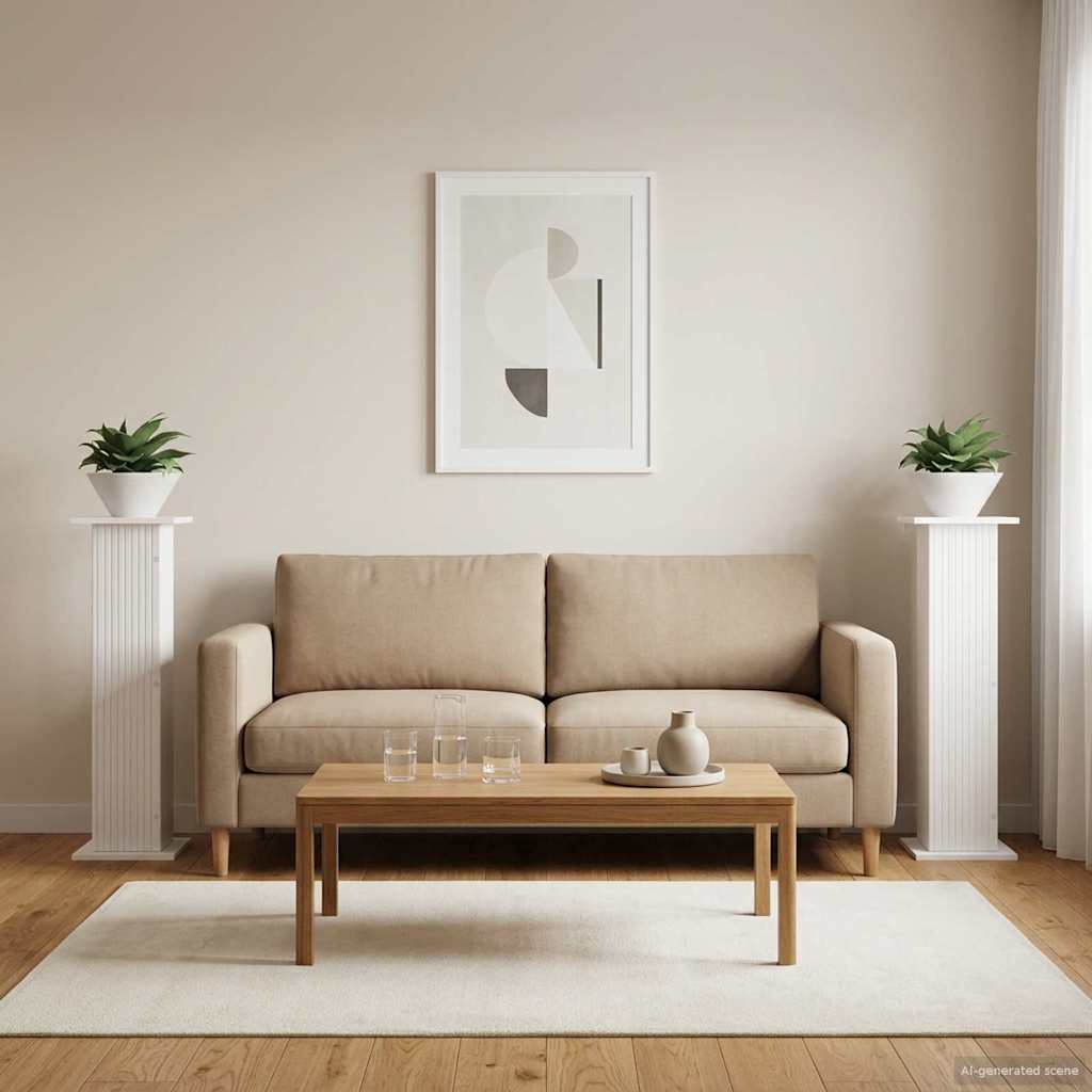 Soporte de plantas 2 pcs 30,5 x 30 x 100,5 cm