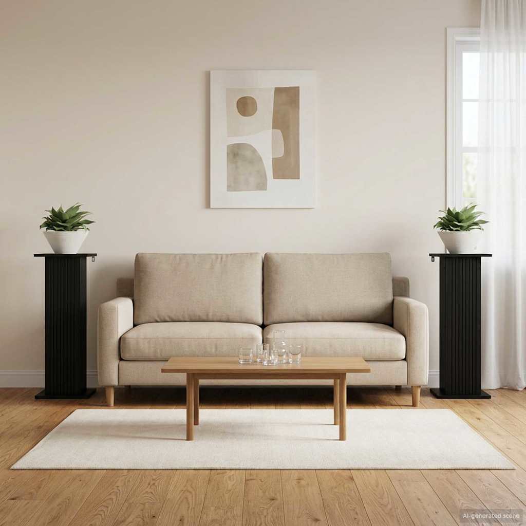 Soporte de plantas 2 pcs 30,5 x 30 x 100,5 cm