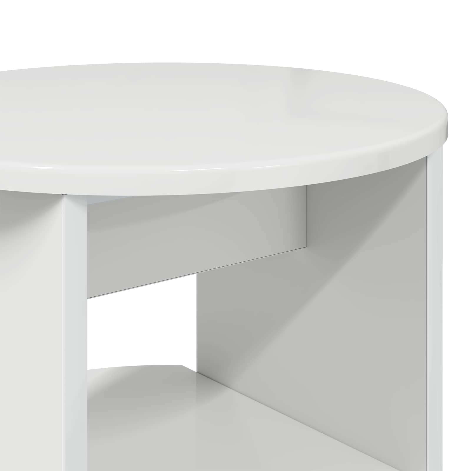 Armario auxiliar 2 pcs Alto Brillo Ø40 x 50 cm