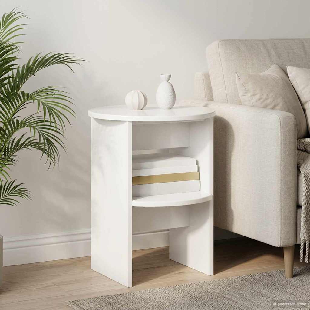 Armario auxiliar 2 pcs Alto Brillo Ø40 x 50 cm